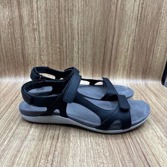Abeo Oasis Sport Sandal Women’s Size 10 Neutral Black Water Resistant Sandals - Picture 1 of 7